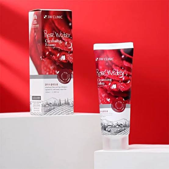 Rose water (foam cleanser)